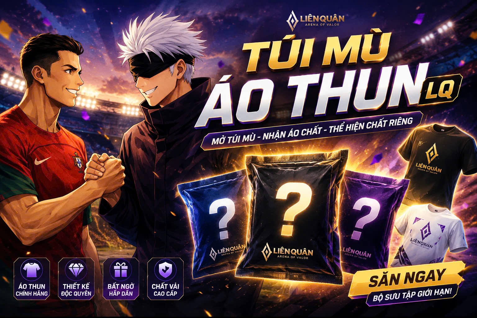 Tùi Mù Áo Thun LQ